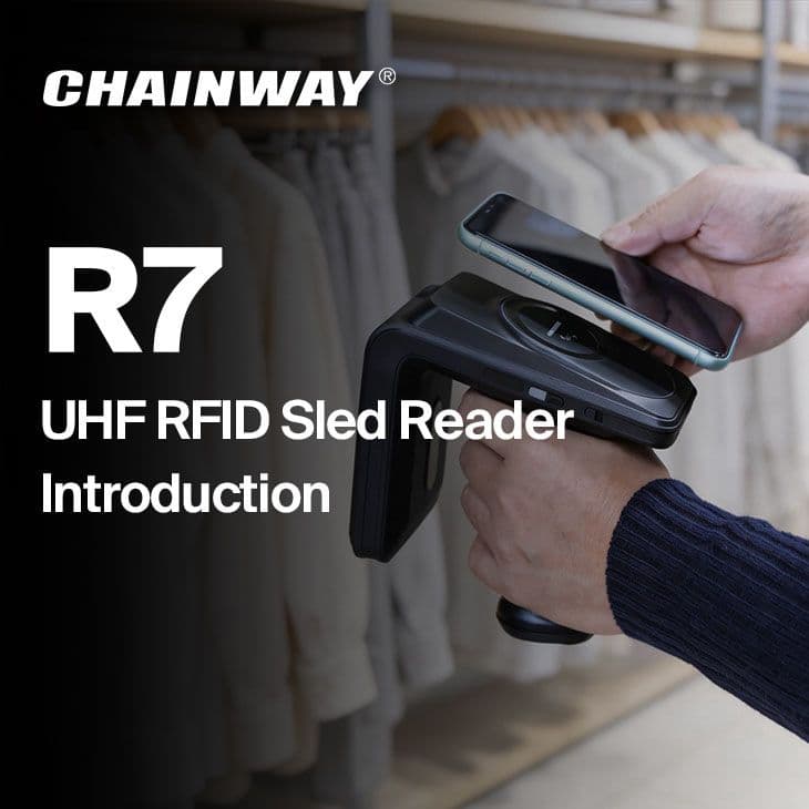 R7 UHF RFID Sled Reader 2
