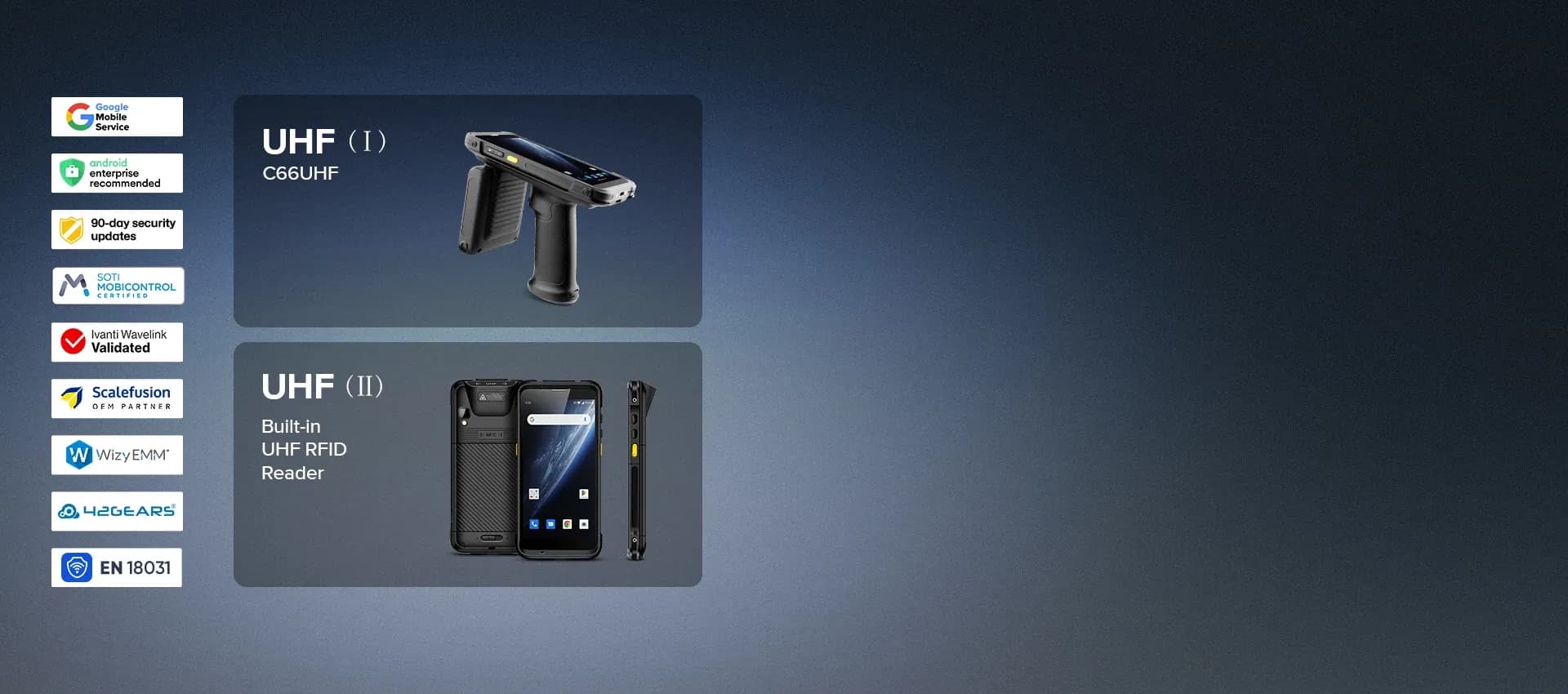 C66 UHF RFID Reader (Android 11/13) 1