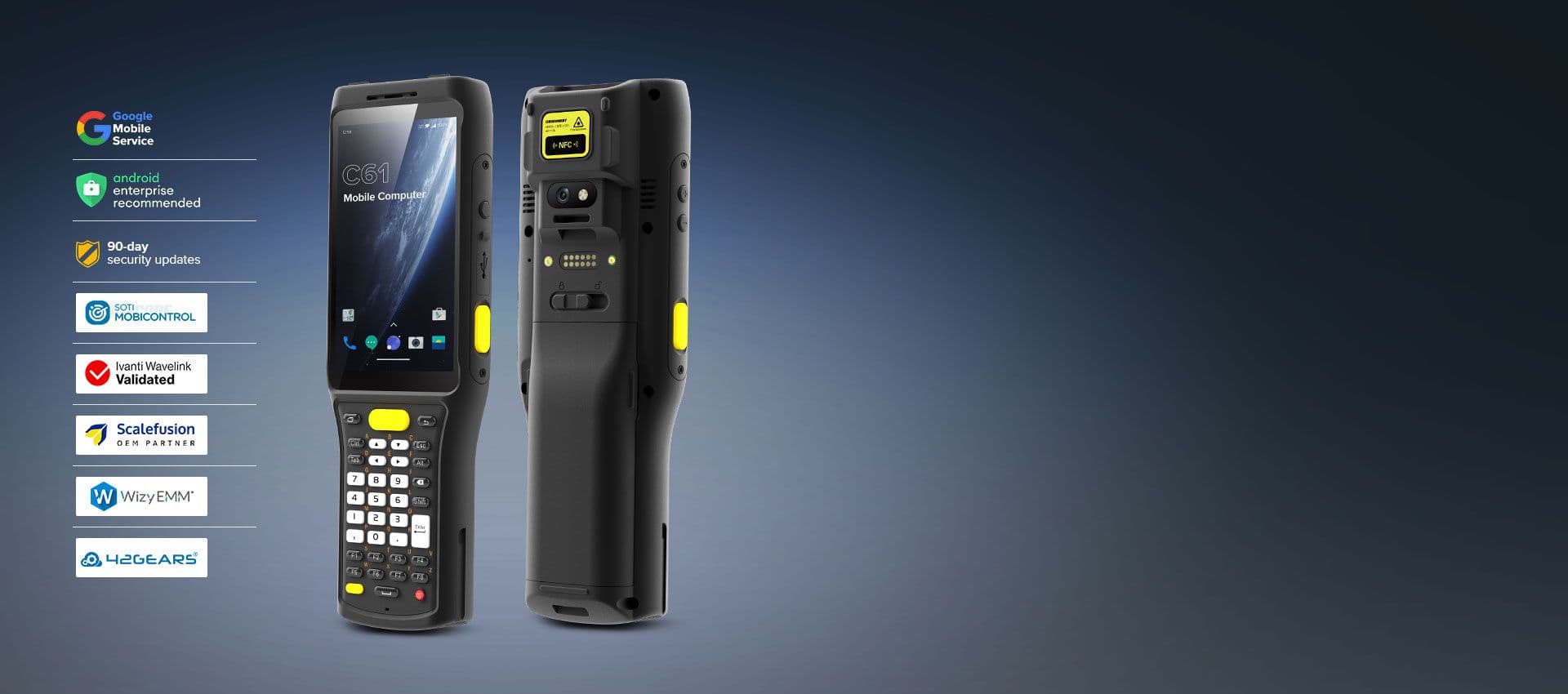 C61 Cold Storage Mobile Computer (Android 11/13) 1