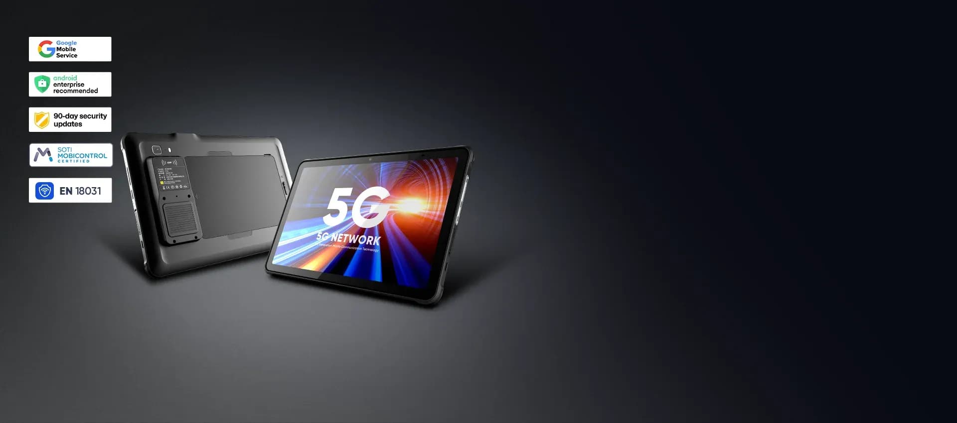 P100 5G Built-in RFID Tablet (Android 14)