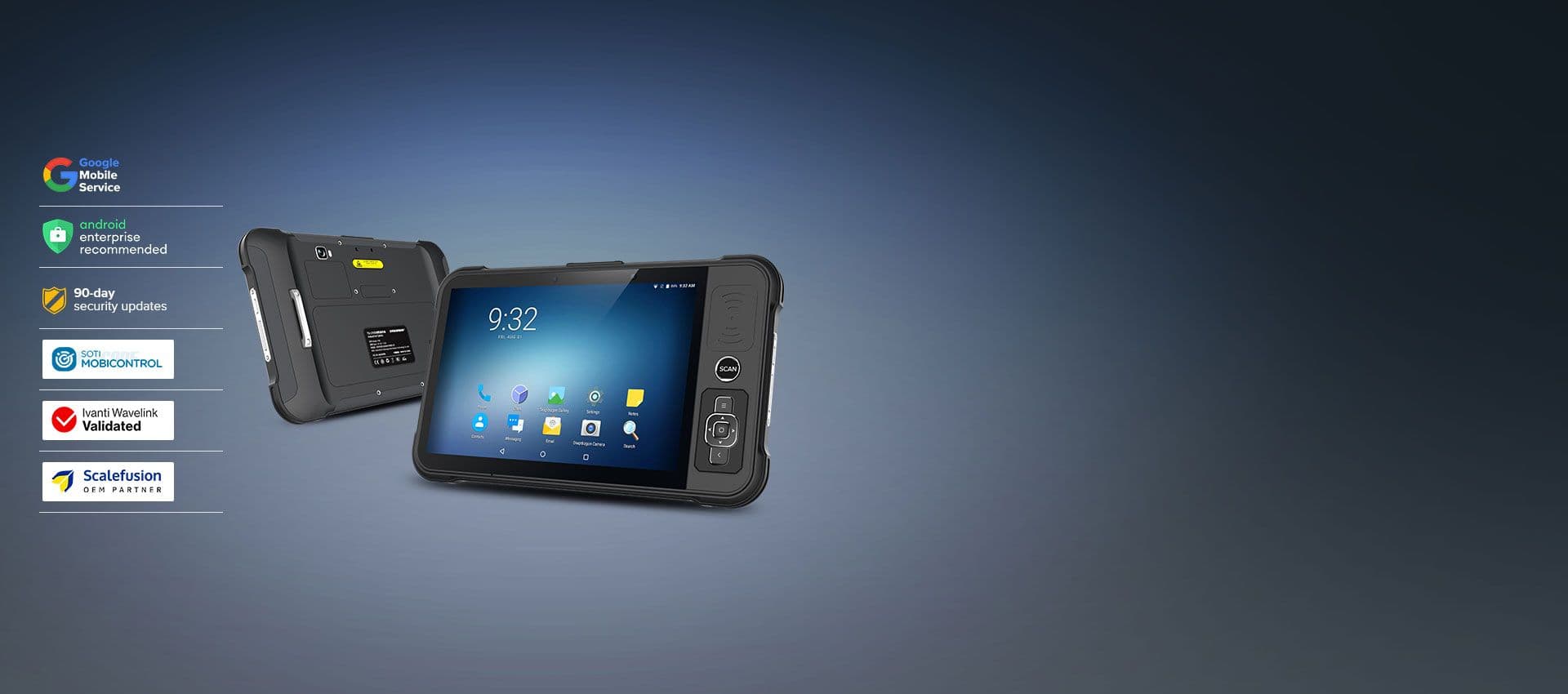 P80 Industrial Tablet (Android 13) 1