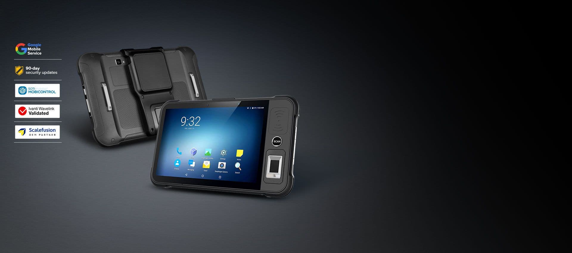 P80 Industrial Tablet (Android 9) 1