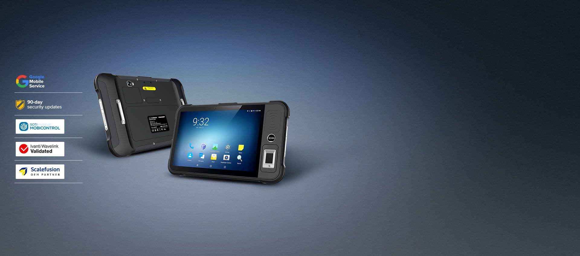P80 RFID Tablet (Android 9) 1